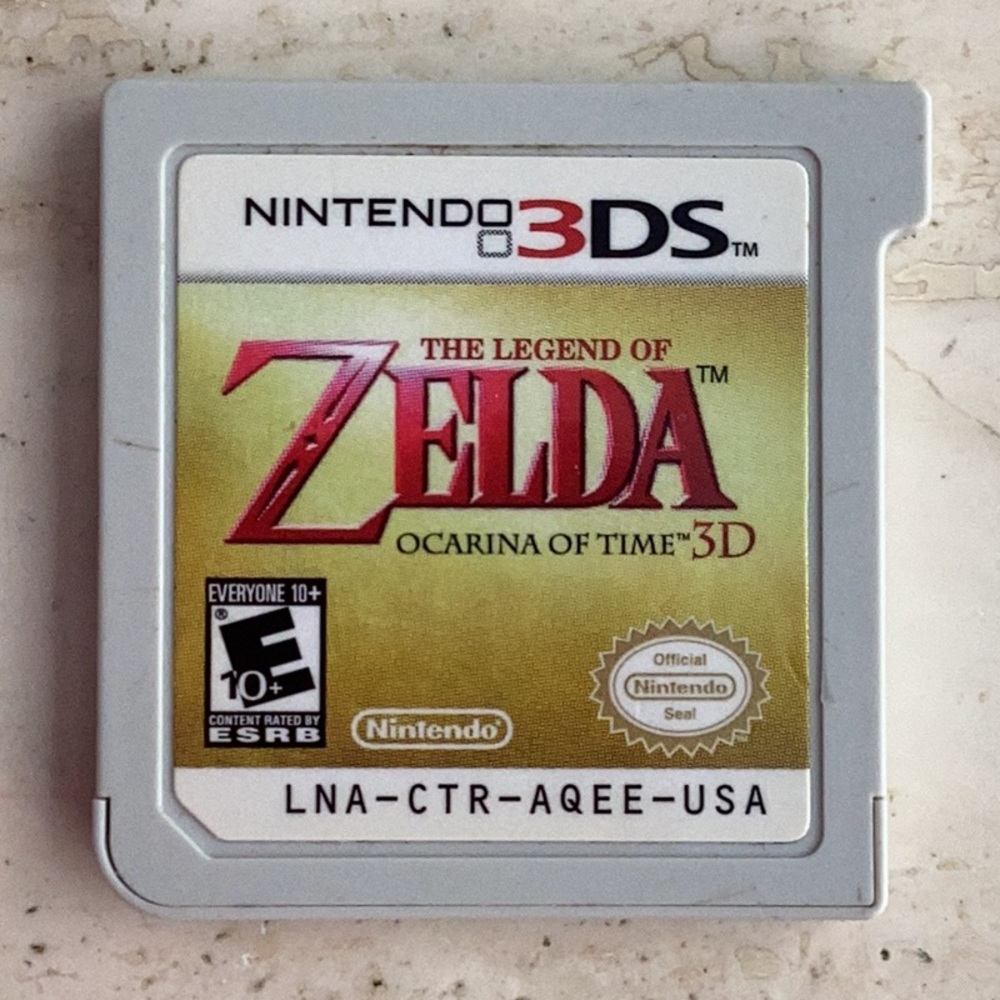 The Legend Of Zelda Ocarina Of Time 3D Nintendo 3DS Game Authentic Tested
